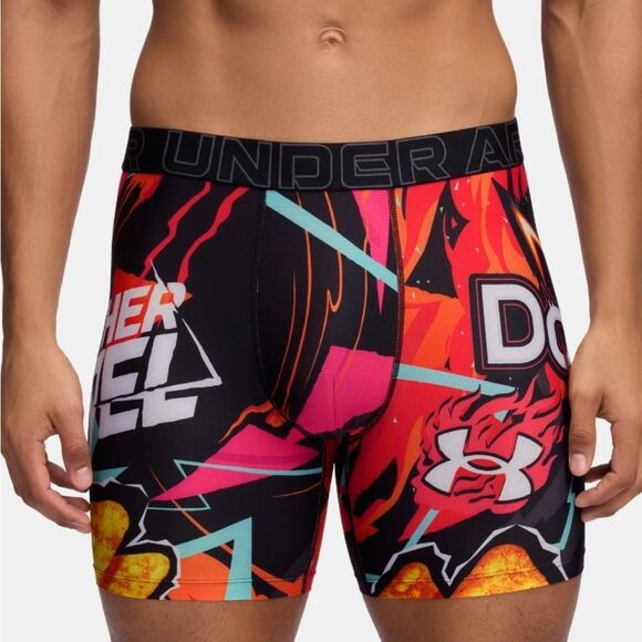 Under Armour Tech Mesh Graphic X Doritos Boxer Briefs - Picture 1 of 9